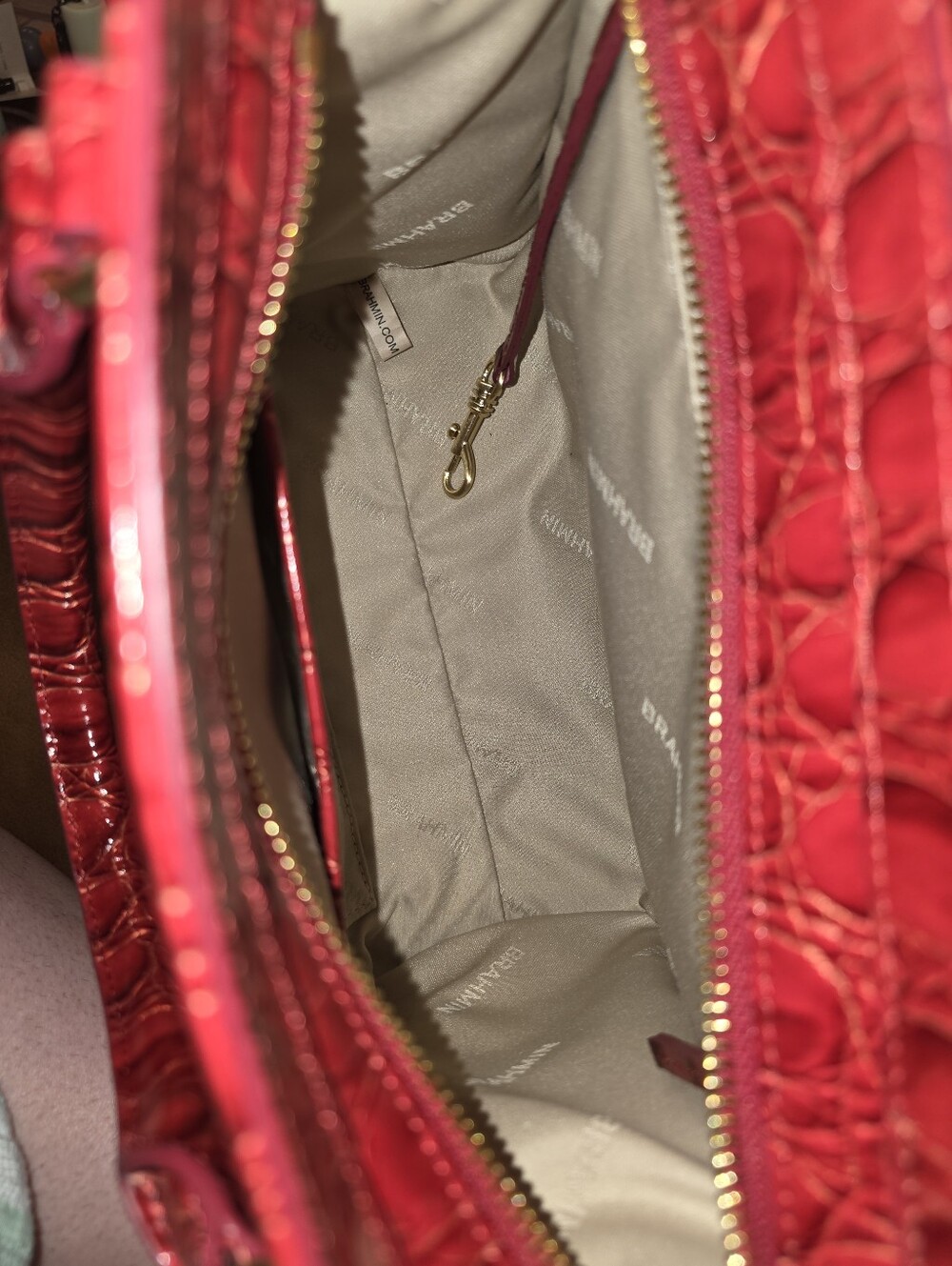 Brahmin Cami Bag ONLY!! Sriracha. NWOT. - Picture 5 of 8